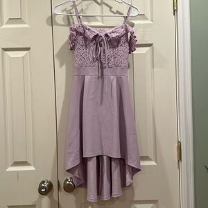 Purple dress - kids M